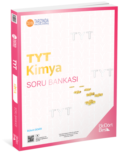 2025 TYT Kimya Soru Bankası Üç Dört Beş Yayınları