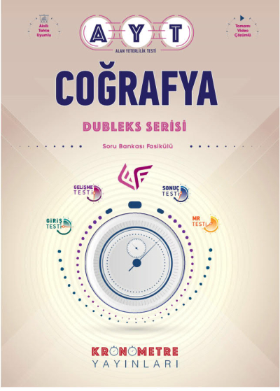 AYT COĞRAFYA DUBLEKS SERİSİ SORU BANKASI