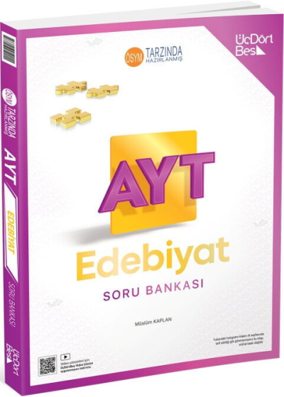 2027 AYT Edebiyat Soru Bankası 345 Üç Dört Beş Yayınları