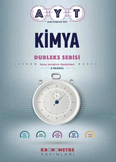 AYT KİMYA DUBLEKS SERİSİ KONU ANLATIM Fotokopi.SHOP - Öğrencilerin Marketi!