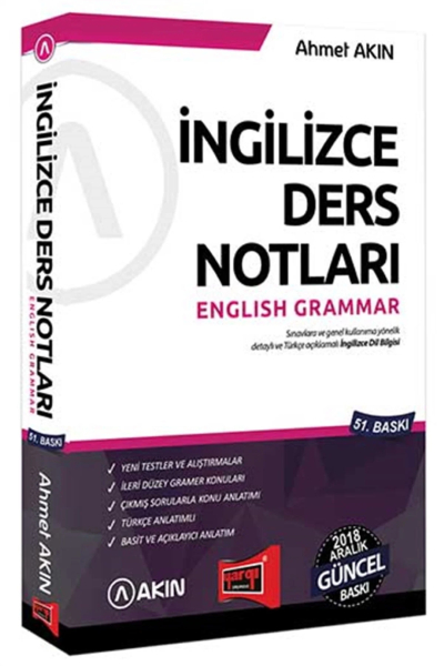 İNGİLİZCE DERS NOTLARI