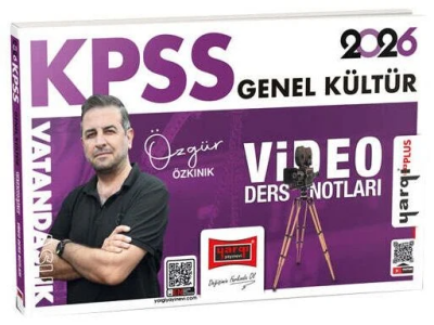 2026 KPSS Vatandaşlık Video Ders Notları Özgür Özkınık Yargı Yayınları