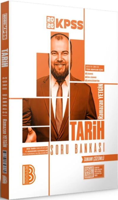 2026 KPSS Tarih Tamamı Çözümlü Soru Bankası Benim Hocam Yayınları