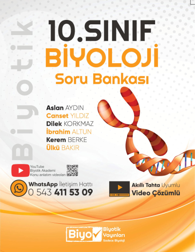 10. Sınıf Biyoloji Biyotik Soru Bankası Biyotik Yayınları