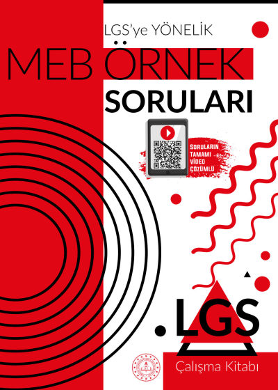 LGS'ye Yönelik MEB Örnek Soruları Çalışma Kitabı