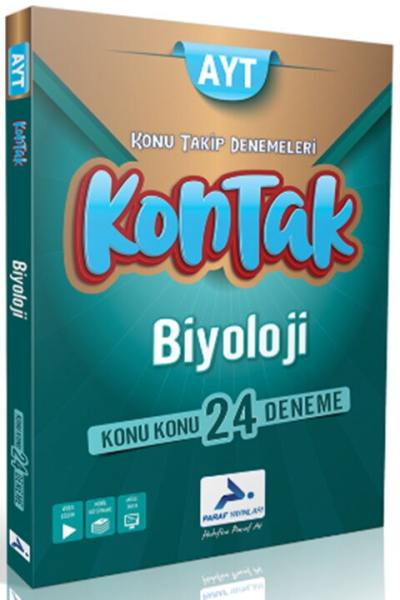 AYT Biyoloji Kontak Konu Takip Denemeleri Paraf Akademi