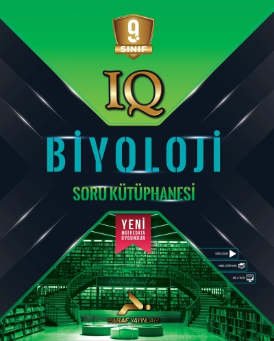 9. Sınıf Biyoloji Soru Kütüphanesi Paraf Yayınları