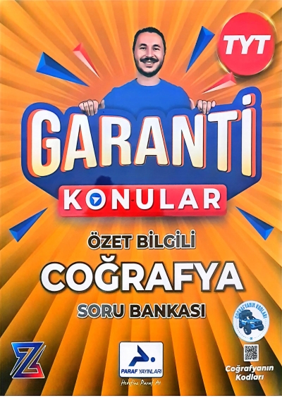Paraf Z Takım TYT Coğrafya Garanti Konular Video Soru Bankası Yunus Turan PRF Paraf Yayınları