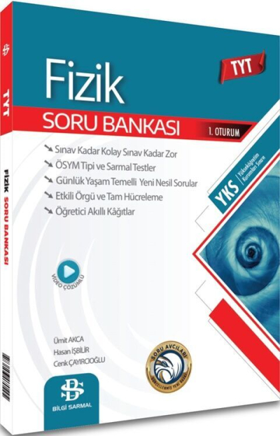 TYT Fizik Soru Bankası Bilgi Sarmal Yayınları
