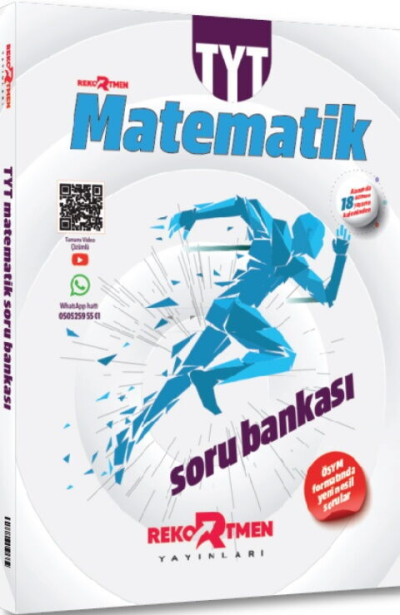 YKS TYT Matematik Soru Bankası Çözümlü Rekortmen Yayınları