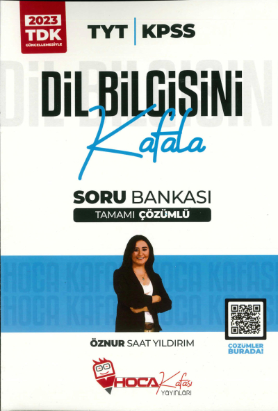 DİL BİLGİSİNİ KAFALA SORU BANKASI TAMAMI ÇÖZÜMLÜ ÖZNUR SAAT YILDIRIM Fotokopi.SHOP - Öğrencilerin Marketi!