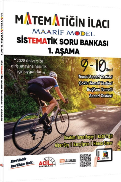 2028 TYT Matematiğin İlacı Maarif Model Sistematik Soru Bankası 1 Acil Yayınları