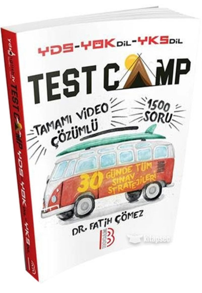 YDS YÖKDİL YKSDİL TEST CAMP Soru Kitabı  Fotokopi.SHOP - Öğrencilerin Marketi!