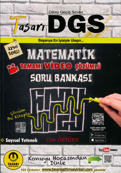 DGS MATEMATİK TAMAMI ÇÖZÜMLÜ SORU BANKASI 2290 SORU Fotokopi.SHOP - Öğrencilerin Marketi!
