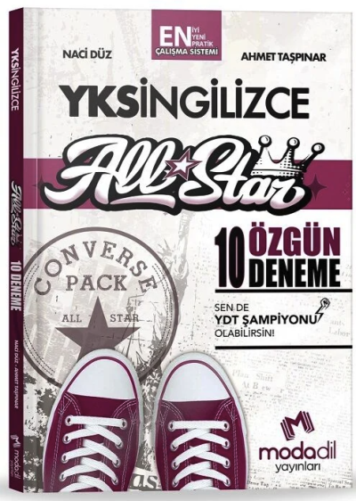 YKSDİL YDT İngilizce All Star 10 Özgün Deneme Modadil Yayınları