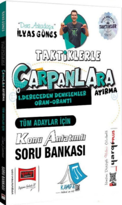 Tüm Adaylar İçin Taktiklerle Çarpanlara Ayırma Konu Anlatımlı Soru Bankası Yargı Yayınları