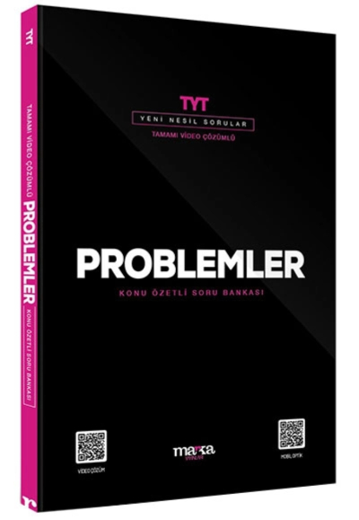 TYT Problemler Konu Özetli Yeni Nesil Soru Bankası Tamamı Video Çözümlü 2024 Fotokopi.SHOP - Öğrencilerin Marketi!