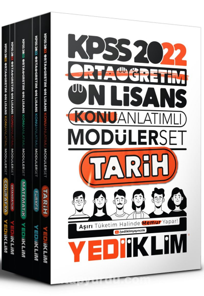 KPSS Ortaöğretim Ön Lisans Genel Kültür Tarih Konu Anlatımlı