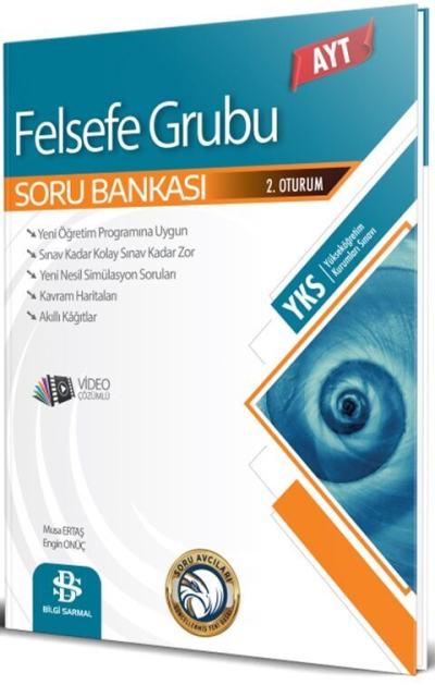 AYT Felsefe Grubu Soru Bankası Bilgi Sarmal Yayınları