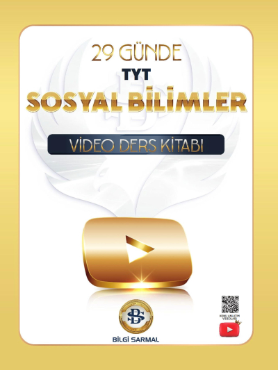 TYT Sosyal Bilimler 29 Günde Video Ders Kitabı Bilgi Sarmal