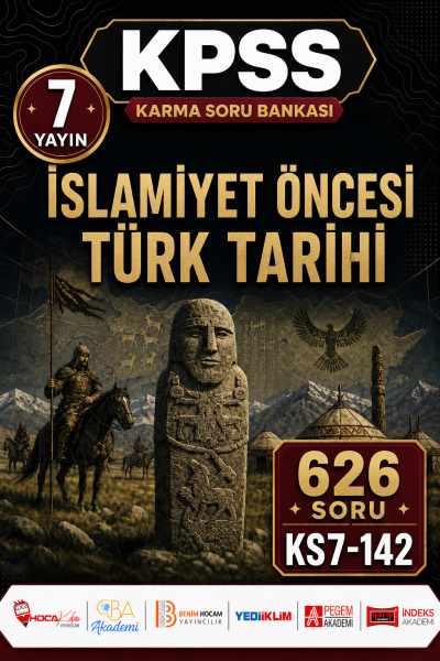 İslamiyet Öncesi Türk Tarihi 7 Yayın 626 Soru