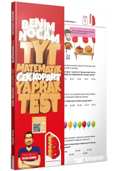 TYT Matematik Çek Kopar Yaprak Test Fotokopi.SHOP - Öğrencilerin Marketi!