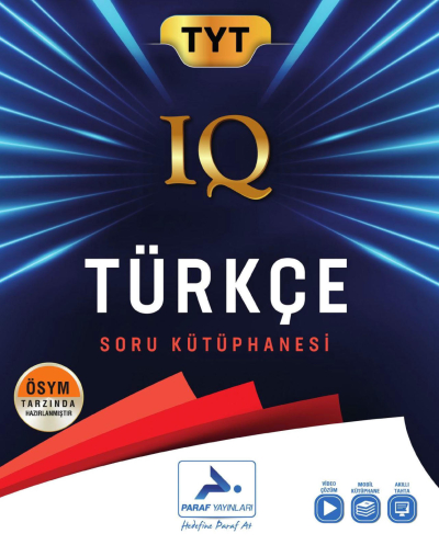 TYT Türkçe IQ Soru Kütüphanesi Paraf Yayınları