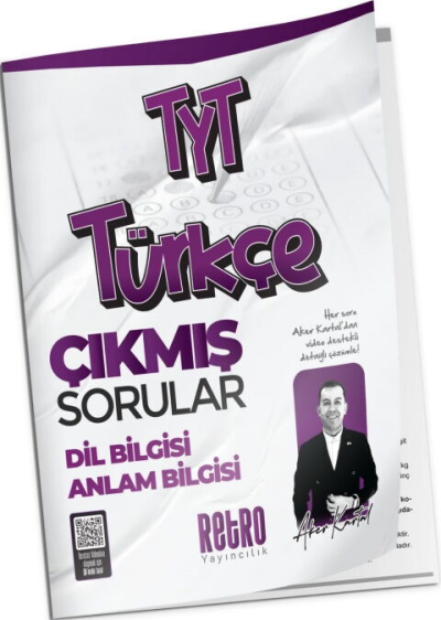 Aker Kartal TYT Türkçe Konu Konu Çıkmış Sorular Retro Yayıncılık