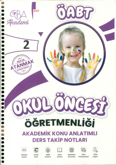 ÖABT OKUL ÖNCESİ ÖĞRETMENLİĞİ AKADEMİK KONU ANLATIMLI DERS TAKİP NOTLARI 2. KİTAP Fotokopi.SHOP - Öğrencilerin Marketi!