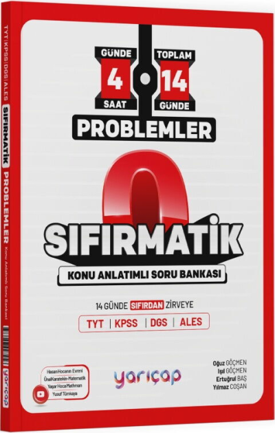 Problemler Sıfırmatik Konu Anlatımı Soru Bankası YarıÇap Yayınları
