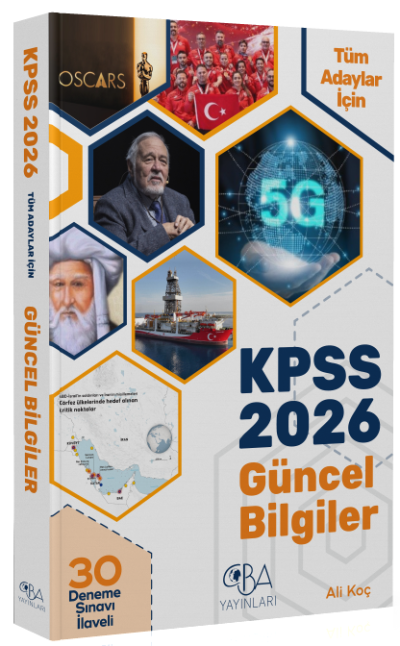 2026 KPSS Güncel Bilgiler Konu Anlatımı (30 Deneme İlaveli) CBA Yayınları