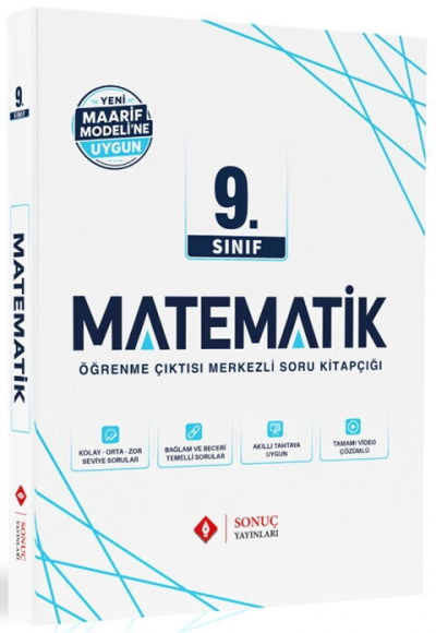 9. Sınıf Matematik Maarif Modele Uygun Modüller Set Sonuç Yayınları