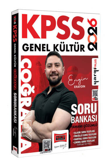 2026 KPSS Coğrafya Soru Bankası Çözümlü Engin Eraydın Yargı Yayınları