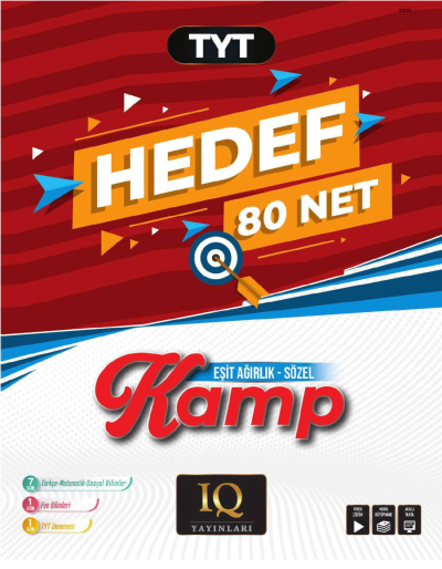 TYT Hedef 80 Eşit Ağırlık Sözel Kamp IQ Yayınları