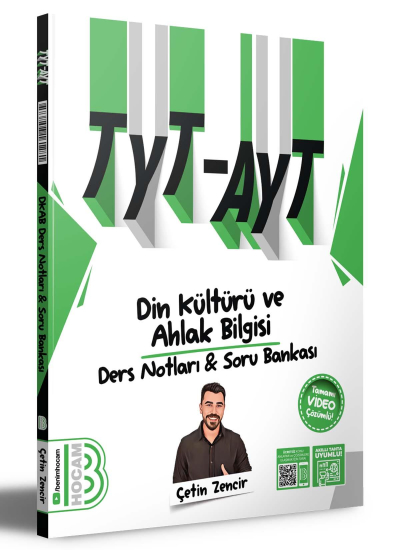 TYT - AYT Din Kültürü ve Ahlak Bilgisi Ders Notları ve Tamamı Çözümlü Soru Bankası