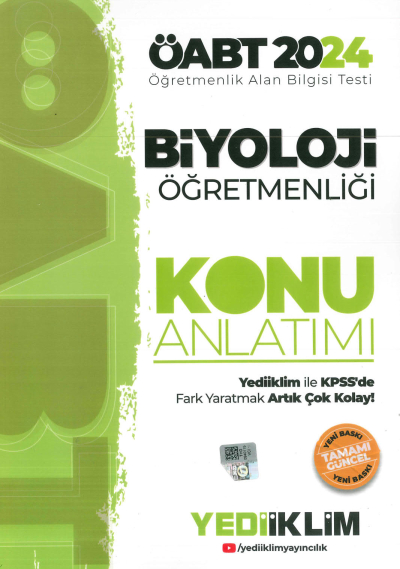 ÖABT BİYOLOJİ ÖĞRETMENLİĞİ KONU ANLATIMI