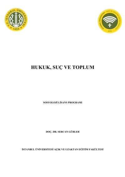 Hukuk, Suç ve Toplum