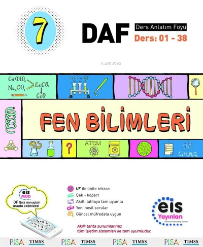 7. Sınıf Fen Bilimleri Ders Anlatım Föyü Ders:01-38 Eis Yayınları