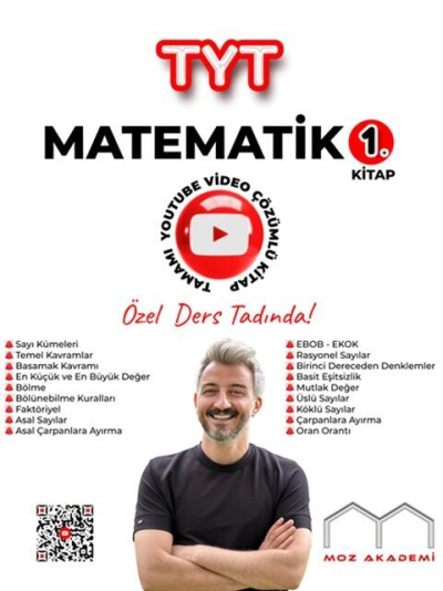 Moz Akademi TYT Matematik 1. Kitap Tamamı Çözümlü Soru Bankası Fotokopi.SHOP - Öğrencilerin Marketi!
