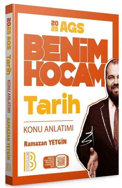2025 MEB-AGS Tarih Konu Anlatımı Ramazan Yetgin Benim Hocam Yayınları Fotokopi.SHOP - Öğrencilerin Marketi!