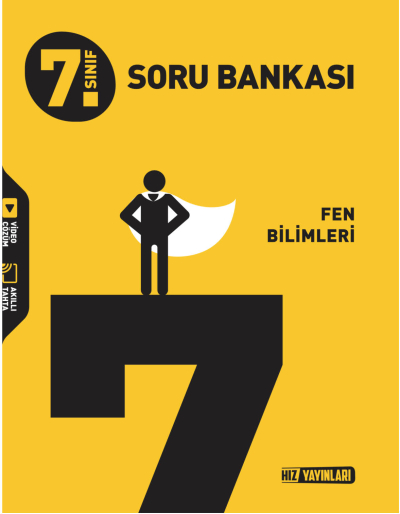 7. Sınıf Fen Bilimleri Soru Bankası Hız Yayınları
