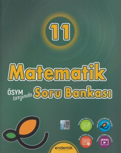 11. Sınıf Matematik Soru Bankası Endemik Yayınları