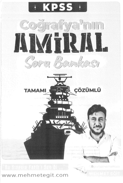 COGRAFYA nın AMİRAL SORU BANKASI