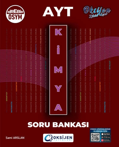 AYT Kimya Soru Bankası Oksijen Yayınları