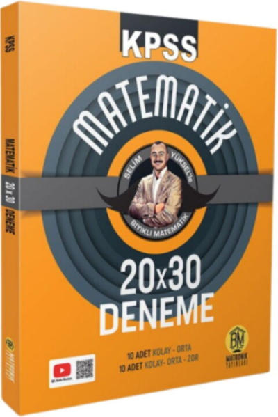2026 KPSS Matematik 20 x 30 Deneme Bıyıklı Matematik