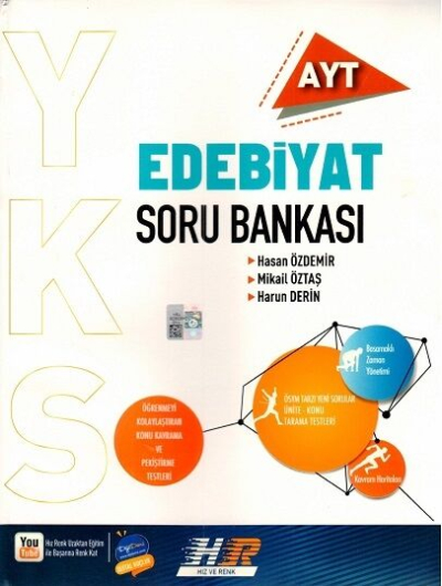 AYT Edebiyat Soru Bankası Hız ve Renk Yayınları