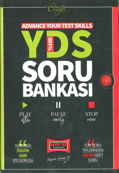 ADVANCE YOUR TEST SKILLS %100 YDS SORU BANKASI ÖZGÜN 1600 YDS SORUSU