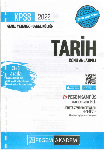 TARİH KONU ANLATIMI Fotokopi.SHOP - Öğrencilerin Marketi!