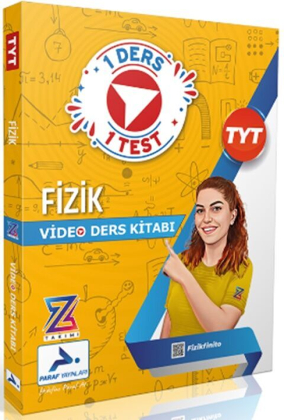 Fizikfinito Paraf Z Takımı TYT Fizik Video Ders Anlatım Kitabı Prf Paraf Yayınları Fotokopi.SHOP - Öğrencilerin Marketi!