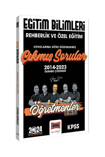 2024 KPSS Eğitim Bilimleri Öğretmenler Ekibi Rehberlik ve Özel Eğitim Konularına Göre Düzenlenmiş Çıkmış Sorular (2014-2023)